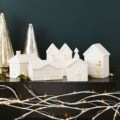 Shop White Porcelain Houses Alone Or Clustered As A Village Our