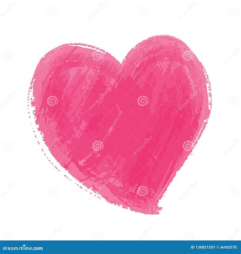 Heart Sketch Set Blue Cute Cartoon Icon Doodle Hand Drawn Symbols