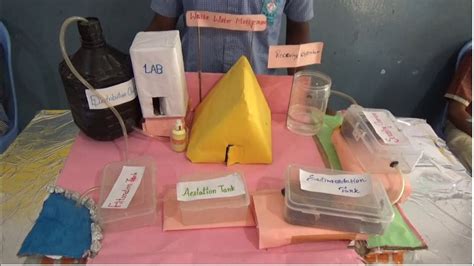 Wastewater Management Model Science Exhibition Youtube