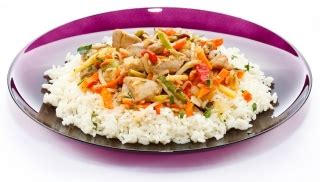 Recetas relacionadas con arroz con pollo y verduras. Receta de Arroz hervido con verduras y pollo