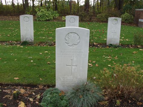 The Adegem Canadian War Cemetery B P Posthumus