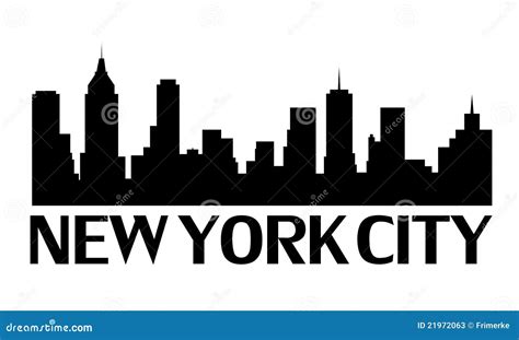Logo De New York City Illustration De Vecteur Illustration Du