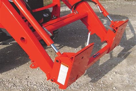 Weld On Digger Bucket Brackets Tractor Quick Attach Conversion Kit