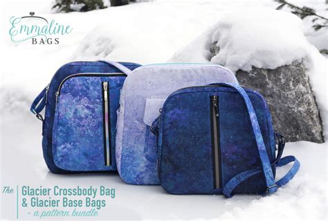 The Glacier Pattern Bundle And Sew Along Video At The Bag Of The Month Club