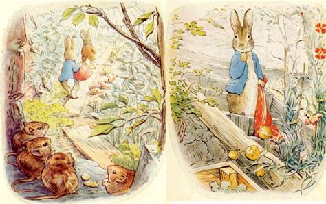 Arte E IconografÍa Peter Rabbit Y Benjamin Bunny