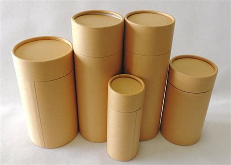 Kraft Paper Tubes Custom Kraft Paper Box Of Packaging