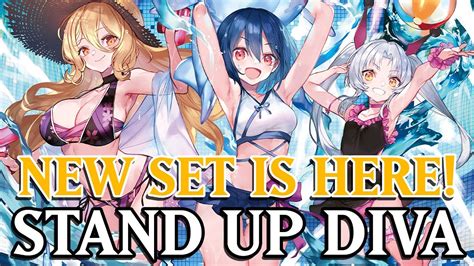 New Wixoss Set Stand Up Diva Booster Box Opening Youtube