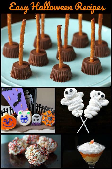 Simple And Easy Halloween Recipes Halloween Treats Easy Easy Halloween