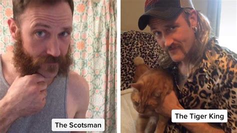 Dad Shaves Beard Into Hilarious Styles Youtube