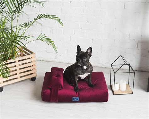 Flat Pet Bed For Medium And Large Dog Pillow Bed For Puppy Etsy