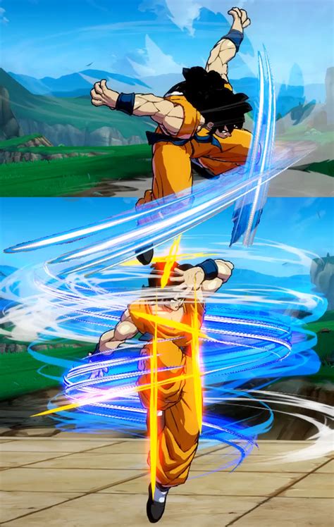 Goku (super saiyan) (孫悟空 (超サイヤ人), son gokū (super saiyajin)) is a playable character in dragon ball fighterz. Wolf Fang Fist: Gale Claws | Dragon Ball FighterZ Wiki | Fandom