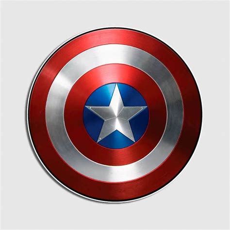 Captain America Shield Logo Vinyl Decal Captain America Shield