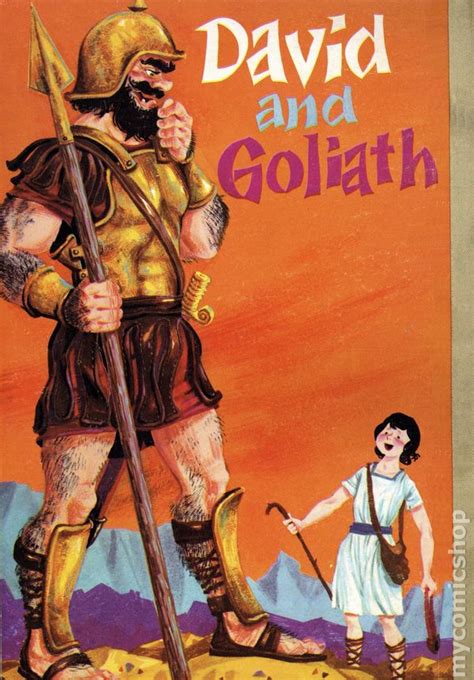 David And Goliath Hc 1955 Fernand And Spertus A Storie Book Comic Books