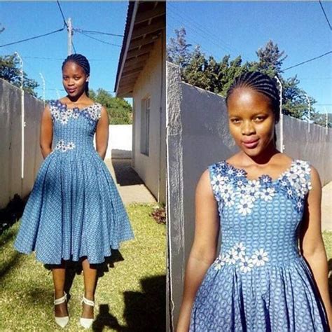 Elegant Collection Shweshwe Dresses 2019 • Stylish F9 Shweshwe