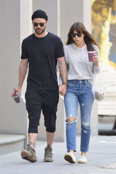 Jessica Biel And Justin Timberlake Out For A Juice In New York Hawtcelebs