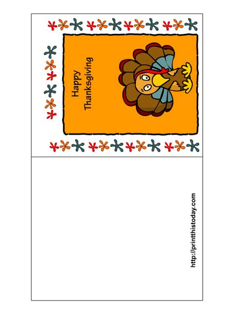 Free Printable Thanksgiving Thank You Cards Printable Templates