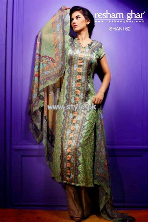 Resham Ghar Eid Dresses 2013 For Women