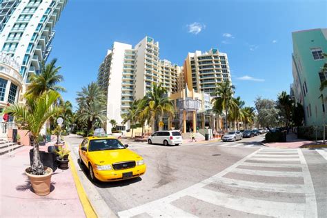 Ocean Drive Miami Beach Editorial Photography Image Of Tour