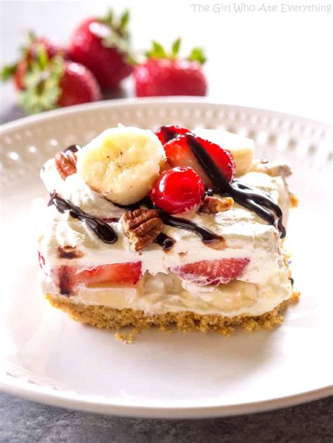 Of The Best Ideas For Banana Split Dessert Best Recipes Ideas And Collections