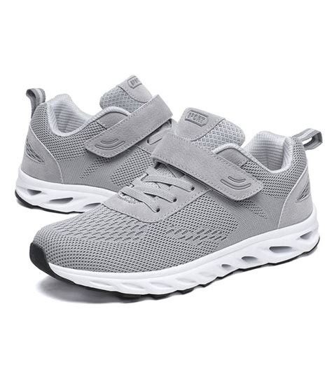Best velcro sneakers and velcro shoes reviewed. Men's Casual Elderly Safety Walking Shoes Light Weight ...
