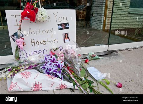 Services for legendary award-winning singer Whitney Houston, who was