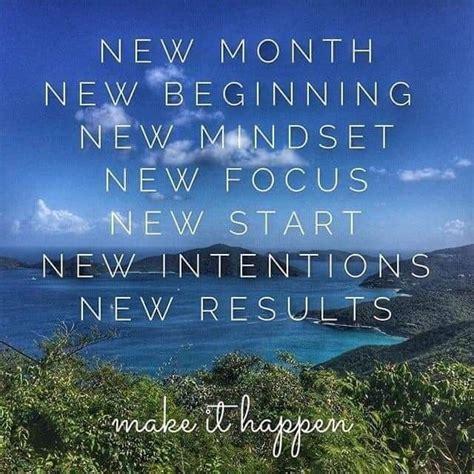 Quotes About A New Month Inspiration