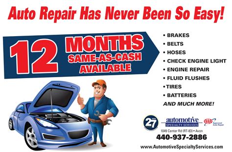 Automotive Specialty Services Avons 1 Auto Repair Facility