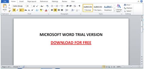 Microsoft word is part of microsoft's office. Microsoft Word Free Trial Download - Word 2010, 2007, 2018 ...