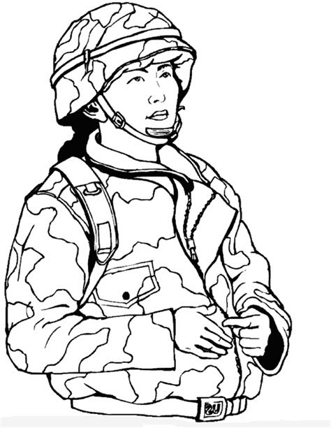 Caché Absorption Petit Coloriage De Soldat Militaire A Imprimer