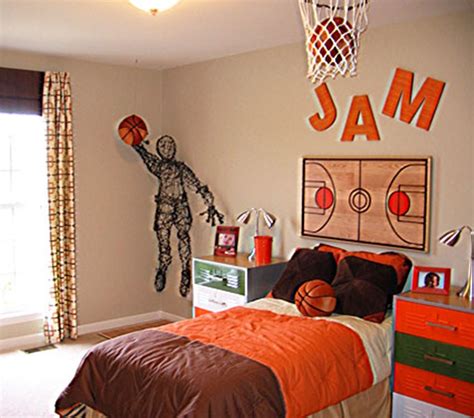 Boys Basketball Room Basketball Themed Bedroom Basketball Bedroom