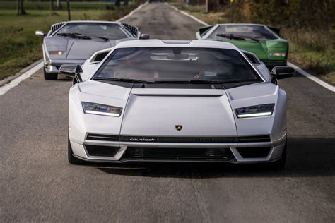 Lamborghini Countach Lpi On The Road For The First Time