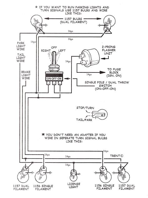 How To Wire Up Turn Signal Flasher Prong Wiring Diagram Image