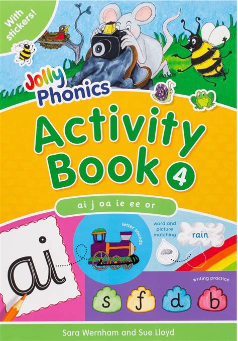 Jolly Phonics Activity Book 4 Ai J Oa Ie Oo Oo ⋆ Olives Inc オリーブ語学学校