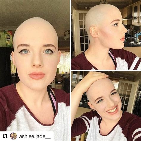 Websta Flattoper88 Fabulous Bald Headed Woman 💖ashleejade Cool Hairstyles For Girls