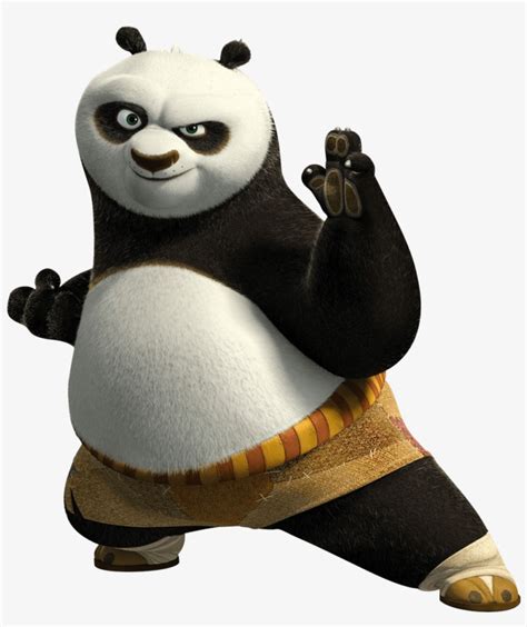 Download Kung Fu Panda Characters Po Transparent Png 1222x1222