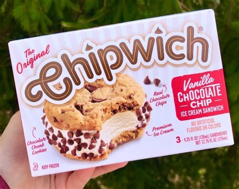 Review Chipwich Ice Cream Cookie Sandwich Flavors The Three