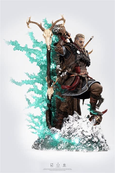 Assassin S Creed Valhalla Une Luxueuse Statuette D Eivor D Voil E Par