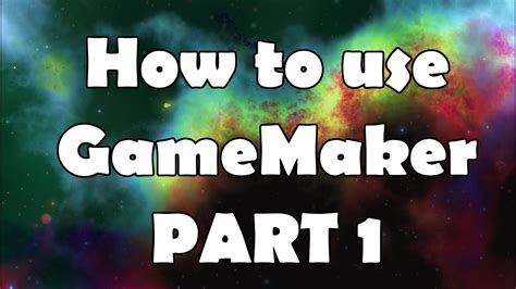 Gamemaker Tutorial How To Use Gamemaker 1 Youtube