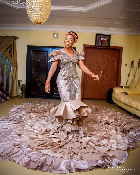 Nigerian Dresses For Nigerian Brides Wedding Dress Wedding Reception Nigerian Dresses For