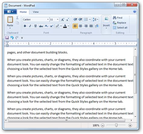 New Features In Wordpad And Paint In Windows 7