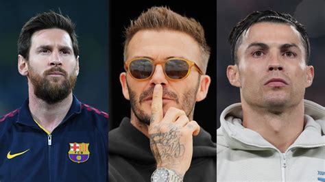 David Beckham Picks His Choice Between Lionel Messi And Cristiano