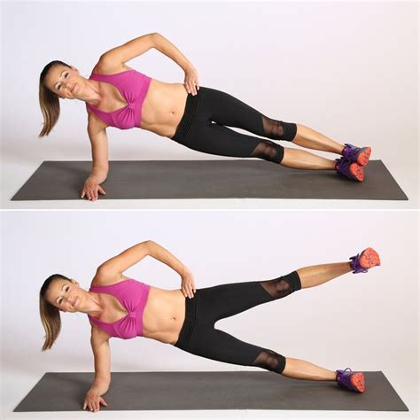 Side Plank Leg Lift Plank Variations Bodyweight Workout Plyo Workouts