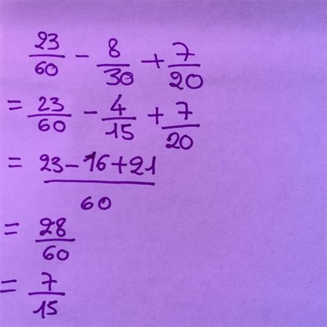 Aider moi svp (DONNER LE Résultat sous la forme d'une fraction ...