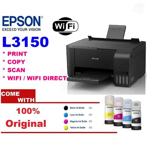 A note concerning responsible use of copyrighted materials. Epson Ecotank L3150 Wi-fi All-in-one Ink Tank Printer in Nairobi Central - Printers & Scanners ...