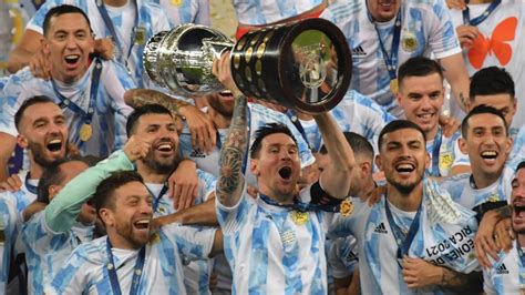 Champions Argentina Clinch Copa América Title With 1 0 Win Over Brazil