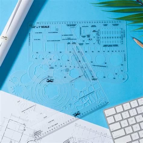 Mr Pen Landscape Templates Architectural Templates Drafting Tools
