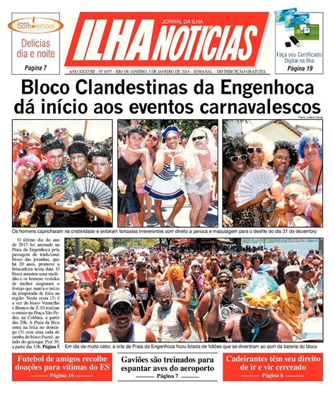 Calaméo Jornal Ilha Notícias Edição 1657 3 01 2014