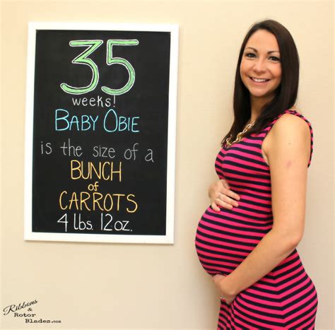 Life With The Obies Pregnancy Update 35 Weeks