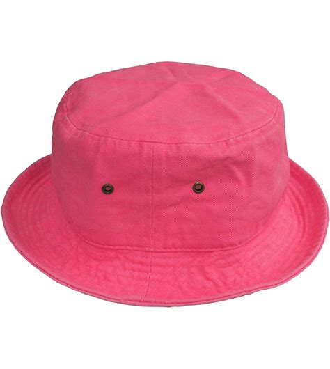 100 Cotton Packable Fishing Hunting Summer Travel Bucket Cap Hat