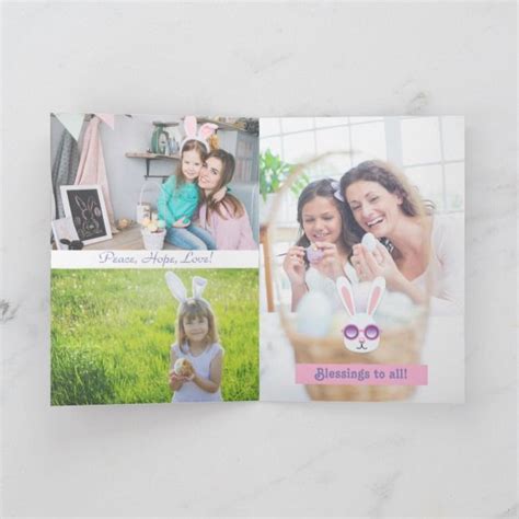 Maybe you would like to learn more about one of these? Create your own Folded Greeting Card | Zazzle.com | Family photo cards, Easter family photos ...